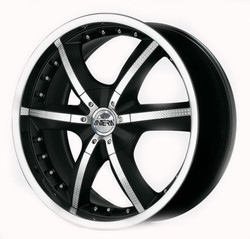   Antera 389 20/9,5 ET12 Racing black lip polished |  WHS031467