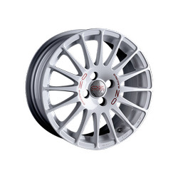   Oz Superturismo WRC 16/7 ET16 White + red lettering |  WHS101806