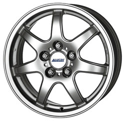   Alutec Spyke 16/7 ET48 Polar silver |  WHS062235