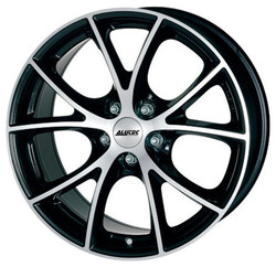   Alutec Cult 16/7 ET38 Diamant black front polished |  WHS057603