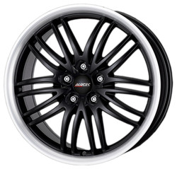 Диск литой Alutec BlackSun 17/8 ET40 Racing black lip polished | Артикул WHS057345