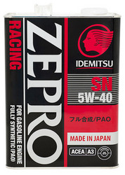    Idemitsu Zepro Racing Sn 5W40 4  |  3585041