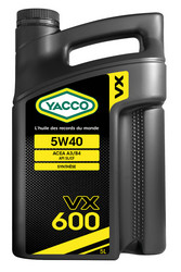   Yacco VX 600 