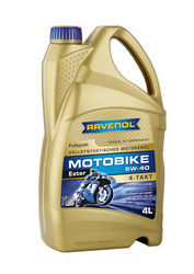    Ravenol Motobike 4-T Ester 5W-40 (4) new  |  4014835730793