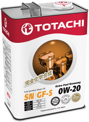   Totachi Extra Fuel Fully Synthetic SN 0W-20,, 4 