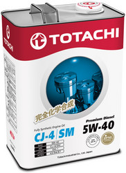  Totachi Premium Diesel Fully Synthetic CJ-4/SM 5W-40, 4 